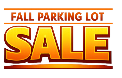FALL Parking Lot Sale